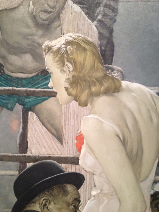 Detail from "The Boxer"