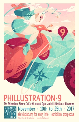 Phillustration 9 card